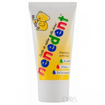 Nenedent Kids Tooth Paste with Flouride - Strawberry Flavour